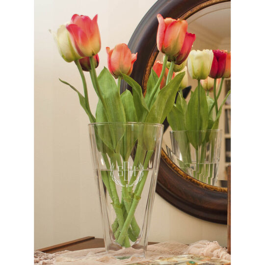 Monogrammed Vinata Vase